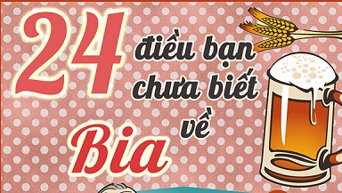 [Infographic] Uống nhiều nhưng 24 điều sau có thể bạn chưa biết về Bia