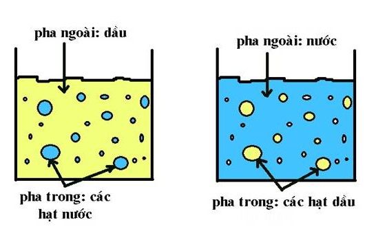 Nhũ tương là một hệ phân tán cao của hai hay nhiều chất lỏng (vd dầu hoặc nước) không trộn lẫn vào nhau, những giọt nhỏ của pha bị hoà lẫn