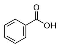 Giới thiệu về acid benzoic, INS: E210 Acid benzoic là phụ gia chống vi sinh vật thuộc nhóm phụ gia bảo quản. Công thức hoá học: