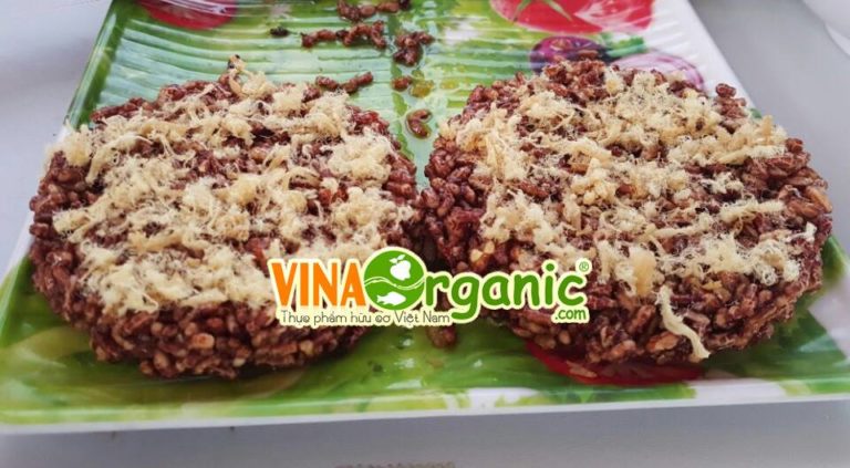 Công nghệ sản xuất Bánh gạo lứt chà bông VinaOrganic