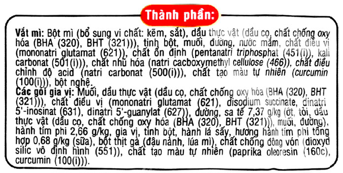 Quy trình sản xuất Mì ăn liền trong Công nghệ thực phẩm