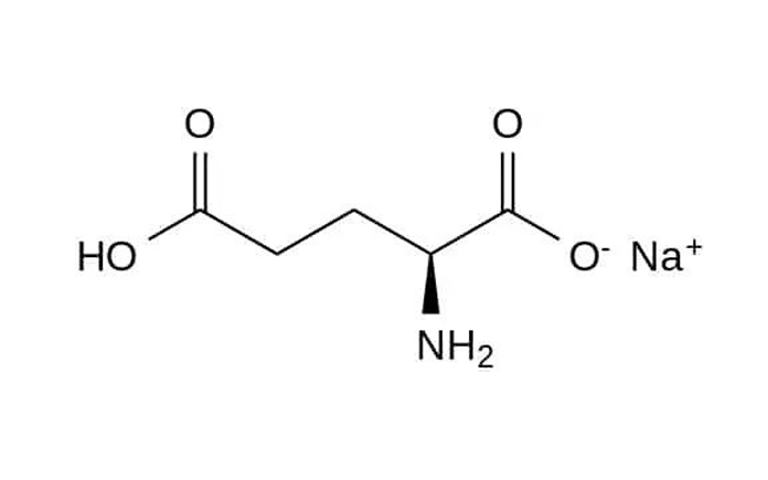 Cấu trúc hóa học của MSG