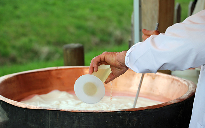Bản chất của sản xuất phô mai là loại bỏ nước khỏi sữa một cách có kiểm soát để làm gia tăng hàm lượng protein, chất béo và