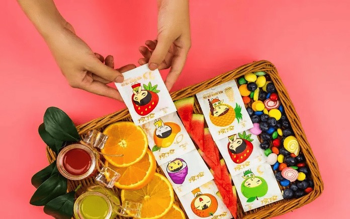 Thạch dai dai là món ăn vặt được yêu thích nhờ hương vị thơm ngon và màu sắc bắt mắt. Quy trình sản xuất thạch nay được cải tiến hơn.