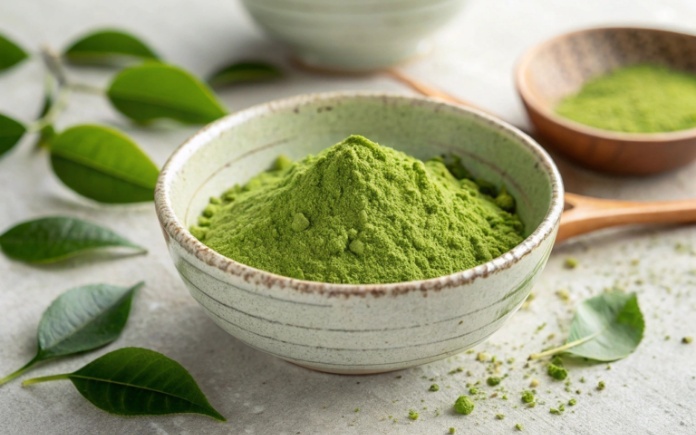 Phụ gia hương trà xanh giúp tái tạo hậu vị chát nhẹ cùng hương thơm đặc trưng của lá trà tươi. Foodnk sẽ cùng bạn tìm hiểu phụ gia này nhé!